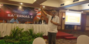 Budiman Sudjatmiko Bicara Soal Revolusi Teknologi di Depan Pimpinan Perusahaan Pers Se-Indonesia