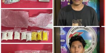 Dua Pemuda Desa Diamankan Polisi Tabalong Bersama Ribuan Butir Obat Terlarang