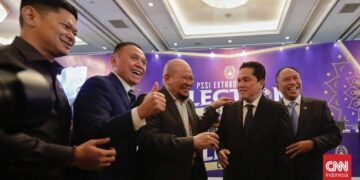 Erick Thohir Menang Telak Atas La Nyalla di KLB PSII 2023
