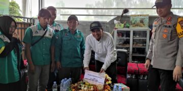 Ada Apa Dir Intelkam Polda Kalsel Hadiri Syukuran Mayday di Tabalong?