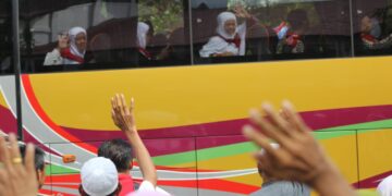 Ratusan Jamaah Haji Tabalong Dilepas dengan Haru dan Sukacita