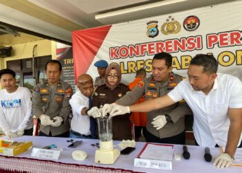 23,77 Gram Sabu Diblender Polres Tabalong