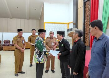 Pemkab Tabalong Kucurkan Insentif Pengurus Rumah Ibadah