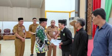 Pemkab Tabalong Kucurkan Insentif Pengurus Rumah Ibadah