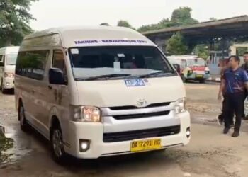 Resmi, “Taksi Hiace” Tabalong Mulai Beroperasi Hari Ini