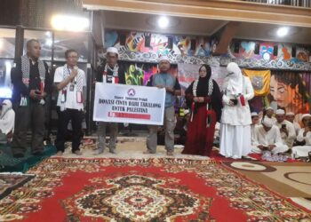 Aliansi Tabalong Peduli Salurkan Ratusan Juta Rupiah Bantuan ke Palestina Lewat LAZ Abulyatama