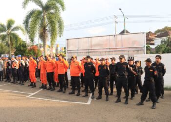 Amankan Malam Pergantian Tahun, Polres Tabalong Sebar Personil Gabungan