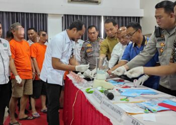 Musnahkan Sabu 126,1 Gram Wakapolres Klaim Selamatkan 1.528 Jiwa Warga Tabalong
