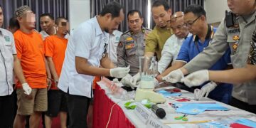 Musnahkan Sabu 126,1 Gram Wakapolres Klaim Selamatkan 1.528 Jiwa Warga Tabalong