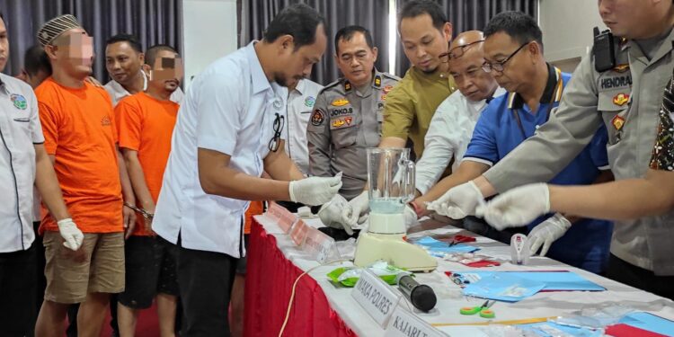 Musnahkan Sabu 126,1 Gram Wakapolres Klaim Selamatkan 1.528 Jiwa Warga Tabalong