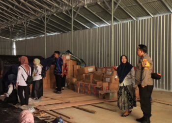 Polisi Amankan Lokasi Pelipatan Surat Suara di Tabalong