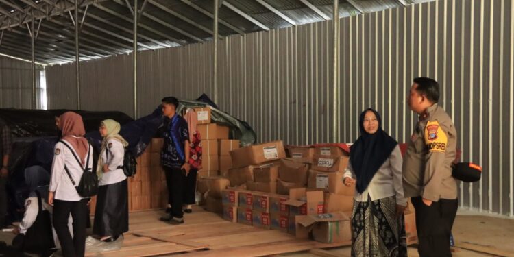 Polisi Amankan Lokasi Pelipatan Surat Suara di Tabalong