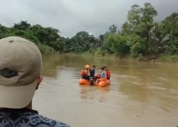 Mandi di Sungai Remaja 15 Tahun di Tabalong Tenggelam