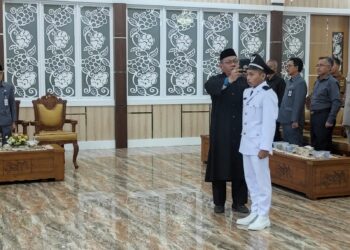 Jabat Kades PAW, Rahmad Fauzi Pimpin Desa Kasiau