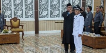 Jabat Kades PAW, Rahmad Fauzi Pimpin Desa Kasiau