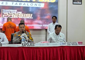 Begini Polres Tabalong Ungkap Kasus Narkoba dengan BB 1 Ons Sabu