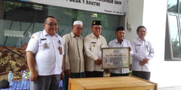 Resmikan Kantor Desa Hapalah Baru, Bupati Tabalong : Jadikan Masyarakat Raja
