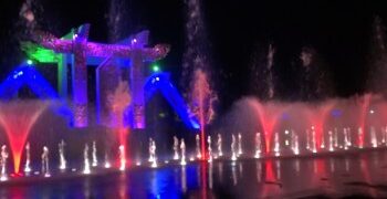 Kini Air Mancur Menari  “Dinyalakan” Setiap Malam