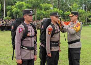 Polres Tabalong Siap Amankan Pemungutan Suara Ulang di TPS 05 Belimbing Raya