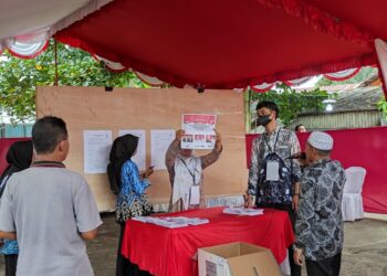 Partisipasi Pemilih PSU TPS 05 Belimbing Raya Menurun