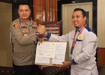 Polres Tabalong Teken MoU dengan LBH Peduli Hukum dan Keadilan Cabang Banua Anam