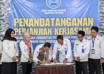 BNNK Tabalong Teken Kerjasama dengan LBH Peduli Hukum dan Keadilan
