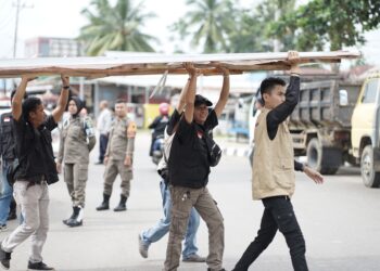 Bawaslu Tabalong Masih Tertibkan Ribuan APK