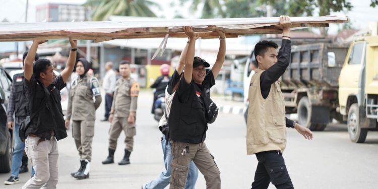 Bawaslu Tabalong Masih Tertibkan Ribuan APK
