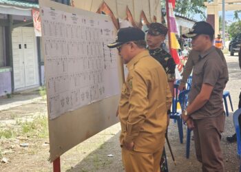 Anang Pantau Pemungutan Suara di Wilayah Tabalong, Ini Hasilnya
