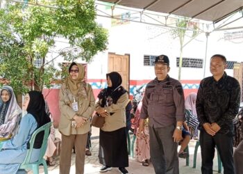 Monitor TPS, Camat Kelua : Pemungutan Suara Aman Dan Lancar