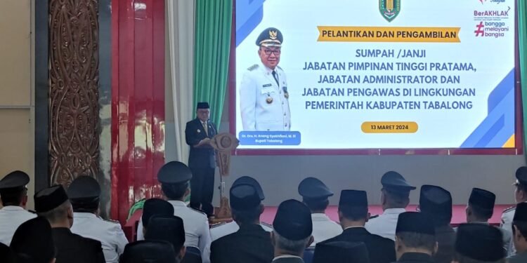 Bupati Tabalong Nyatakan Mutasi Tidak Ada Kaitan dengan Masa Jabatannya
