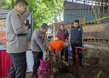 Pengoplosan Gas Elpiji Sejak 2019 Dibongkar Polisi Tabalong