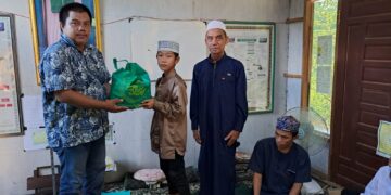 PWI Tabalong Salurkan Parcel Lebaran Ke Panti Asuhan Budi Suherman