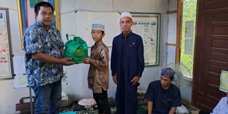 PWI Tabalong Salurkan Parcel Lebaran Ke Panti Asuhan Budi Suherman
