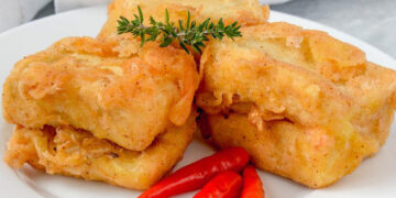 Nikmatnya Tahu Isi Udang Kukus, Lengkap dengan Saus Cocolan