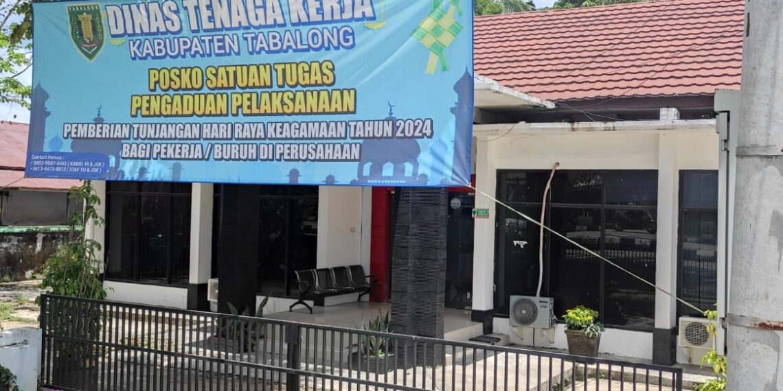 Belum Dapat THR?  Adukan Aja Ke Posko Disnaker Tabalong