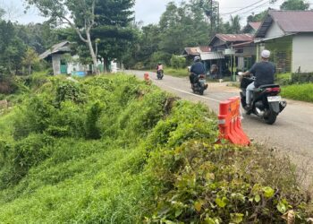 PUPR Tabalong Siring Jalan Longsor Tahun Ini