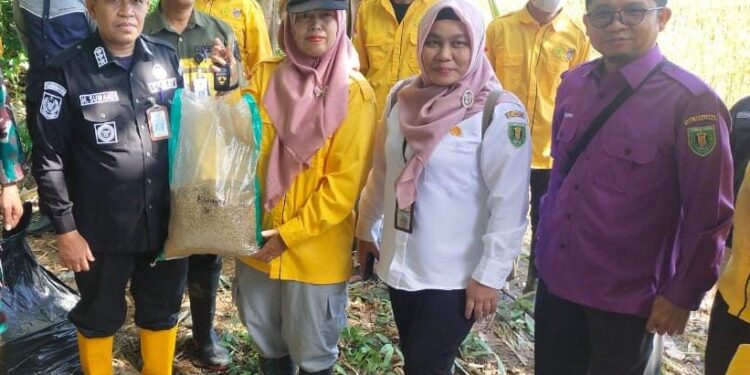 Panen Raya Padi Bibit Mikongga di Desa Bangkiling