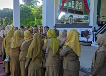 Pertama Masuk Kerja, PJ Bupati Tabalong Minta Maaf ke Bawahannya