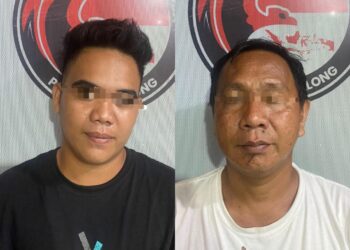Polisi Tabalong Amankan 0,02 Gram Sabu Dari Dua Orang Pria
