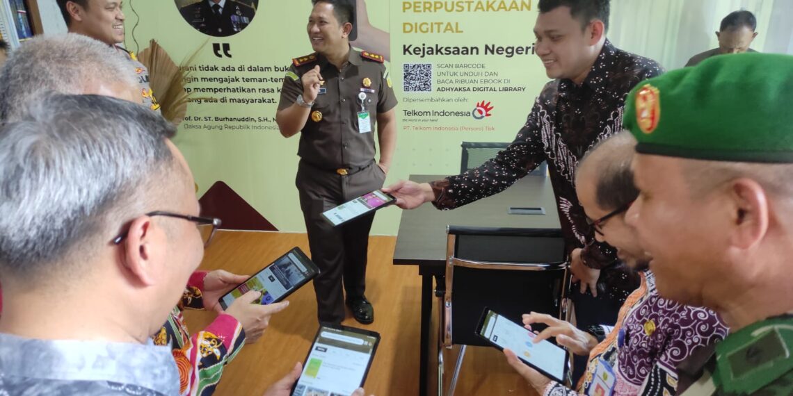 Dukung Literasi di Tabalong, Kejari Launching Perpustakaan Hybrid