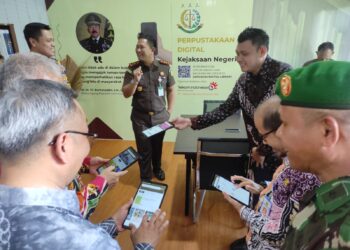 Dukung Literasi di Tabalong, Kejari Launching Perpustakaan Hybrid