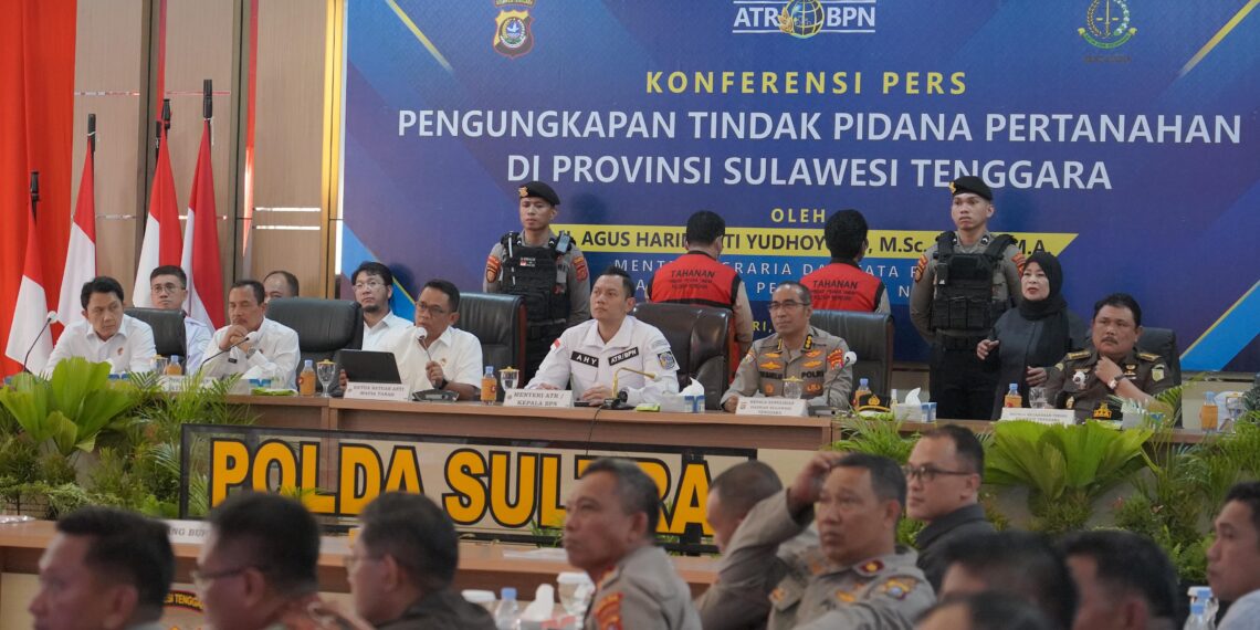 Menteri AHY Gebuk Mafia Tanah di Sultra