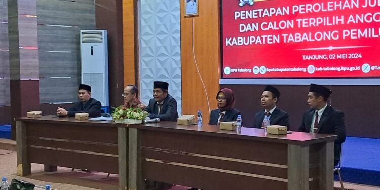 Ini Hasil Perolehan Suara Parpol Ditiap Dapil Tabalong