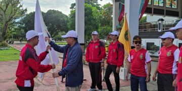 Puluhan Atlet Berangkat ke Popda, Hafiz : Harumkan Nama Tabalong