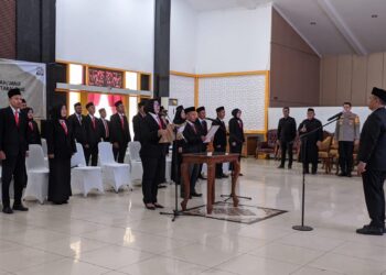 Resmi Dilantik, Pemkab Tabalong Pinta Panwaslu Kecamatan Jaga Netralitas di Pilkada