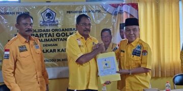 DPD Golkar Serahkan 3 Nama Kandidat Calon Kepala Daerah Tabalong