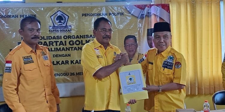 DPD Golkar Serahkan 3 Nama Kandidat Calon Kepala Daerah Tabalong