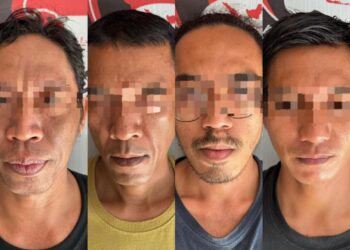4 Pria Dibekuk, 1,38 Gram Sabu Diamankan Polisi Tabalong