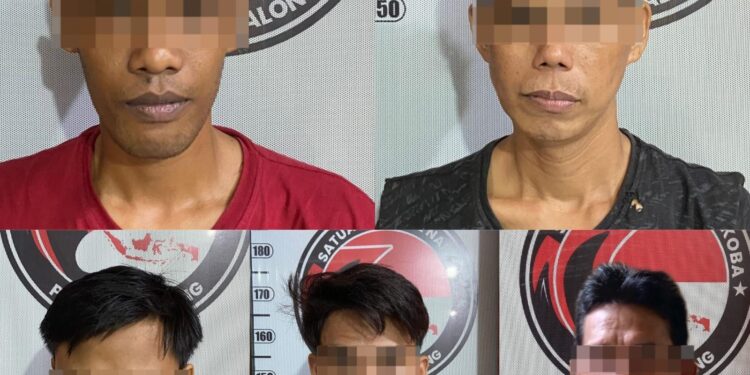 Kasus Narkoba Tak Surut, Lima Pelaku Diringkus Polres Tabalong